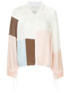 3.1 Phillip Lim Patchwork Track Jacket - White