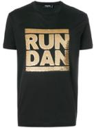 Dsquared2 Run Dan Sequin T-shirt - Black