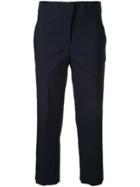 Lydia L. Cropped Trousers - Blue