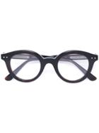 Bottega Veneta Eyewear Tholos Glasses - Brown