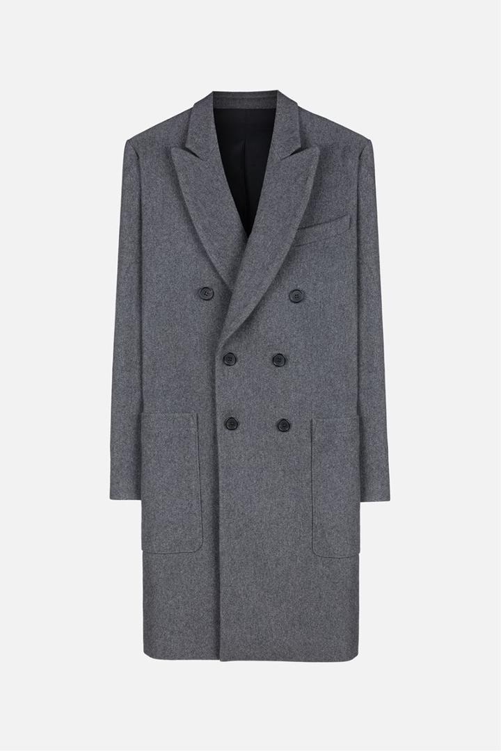 Ami Alexandre Mattiussi Double Breasted Coat