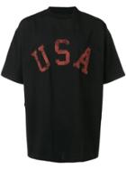 424 Usa Patch T-shirt - Black