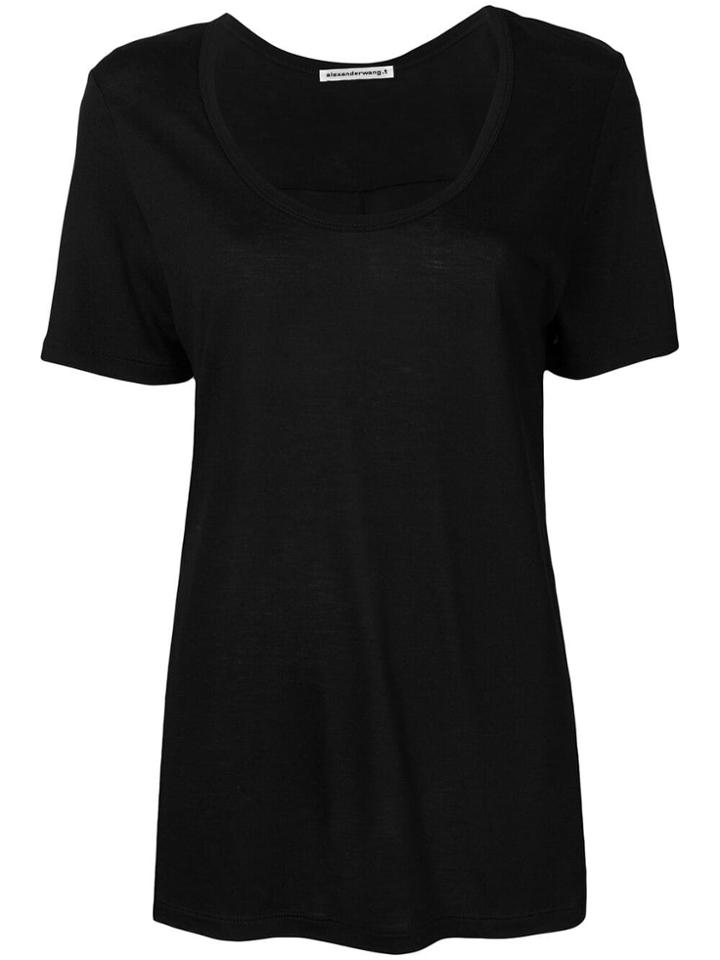 T By Alexander Wang Jersey T-shirt - Black