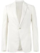 Rick Owens Classic Single Breasted Blazer - Nude & Neutrals