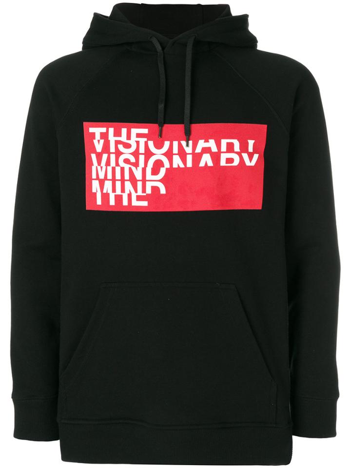 Neil Barrett Visionary Mind Hoody - Black