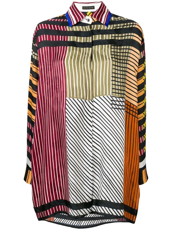 Etro Striped Pattern Shirt - Black