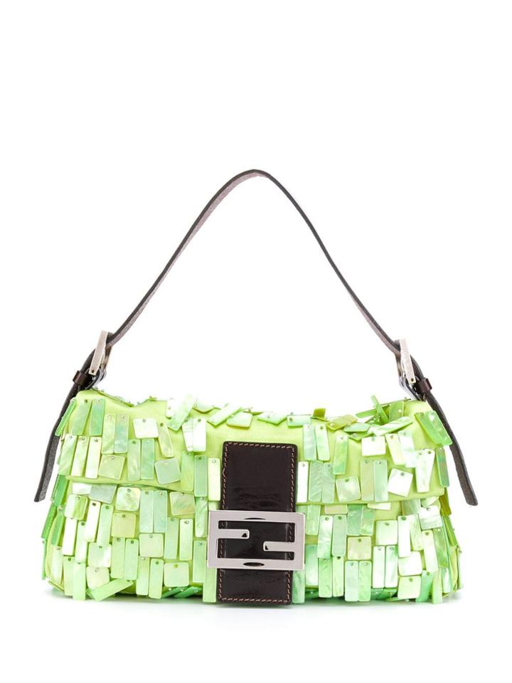 Fendi Pre-owned '2000s Baguette Bag - Green