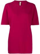 Extreme Cashmere Nº64 Classic Knit T-shirt - Pink