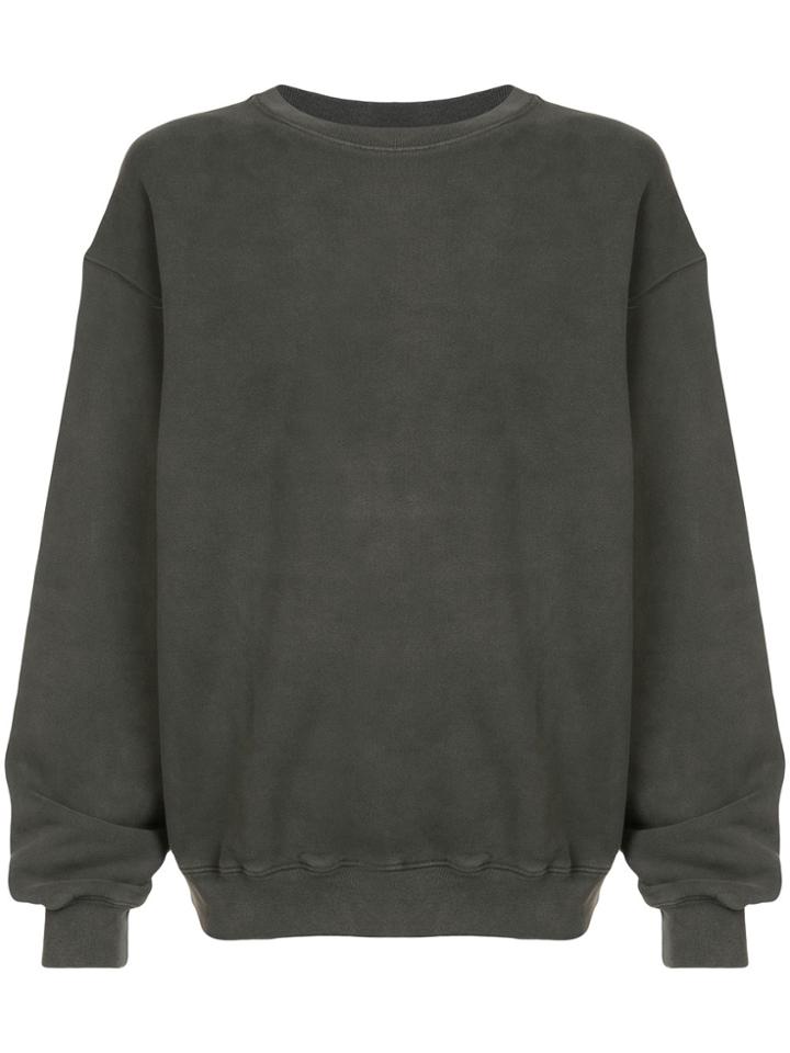 Yeezy Oversized Crewneck Sweatshirt - Grey