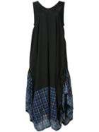 Yohji Yamamoto Oversized Tank Top Dress - Black