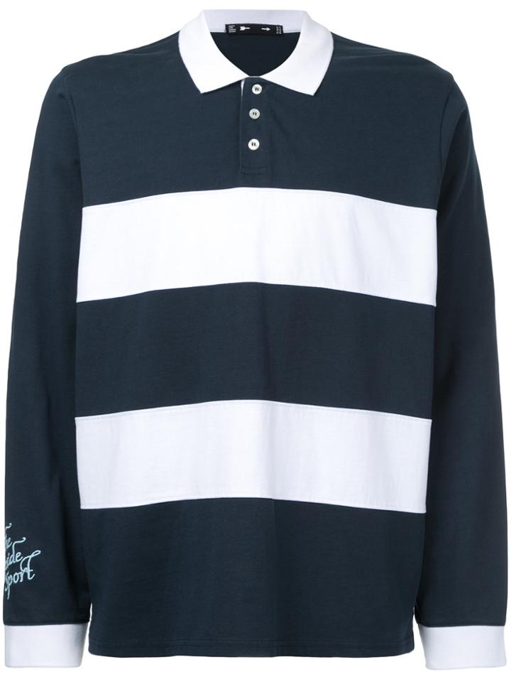 The Upside Rugby Club Long Sleeve Jersey Top - Blue
