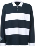 The Upside Rugby Club Long Sleeve Jersey Top - Blue
