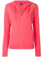 Ea7 Emporio Armani Zipped Hoodie - Pink