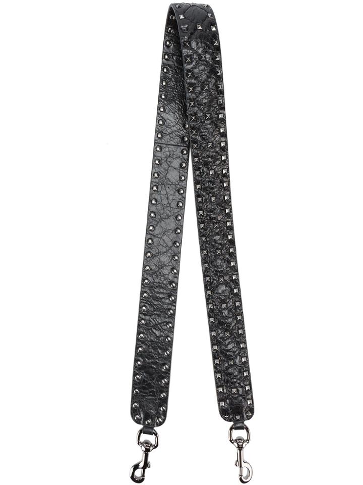 Valentino Valentino Garavani Rockstud Spike Bag Strap - Black