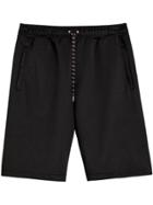 Burberry Cotton Blend Drawcord Shorts - Black