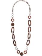's Max Mara Chain Necklace - Brown