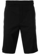 Helmut Lang Cut Out Tailored Shorts - Black