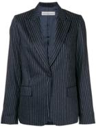 Golden Goose Deluxe Brand Glitter Pin-stripe Blazer - Blue
