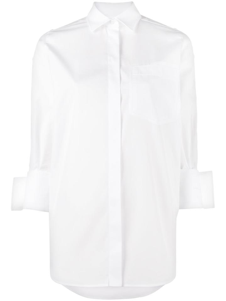 Valentino Cotton Button-up Shirt - White