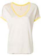 Bellerose V-neck T-shirt - Nude & Neutrals