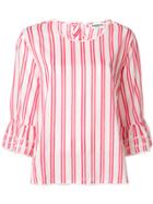 Essentiel Antwerp Striped Blouse - Red