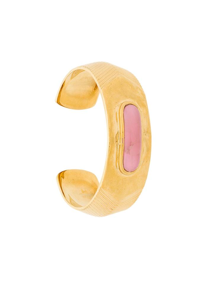 Aurelie Bidermann Peggy Cuff - Yellow