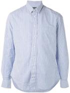 Gitman Vintage Striped Print Shirt - Blue