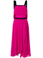 Philosophy Di Lorenzo Serafini Layered Draped Dress - Pink & Purple