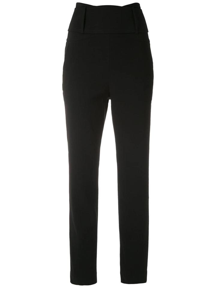 Framed Lawrence Cigarrete Trousers - Black