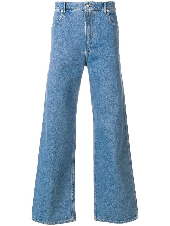 Eckhaus Latta Classic Flared Jeans - Blue
