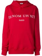 Ih Nom Uh Nit Logo Hoody - Red