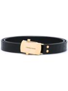Undercover Buckled Belt, Women's, Black, Calf Leather
