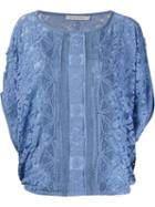 Martha Medeiros Lace Loose Blouse
