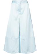 Marina Moscone High Waisted Culottes - Grey