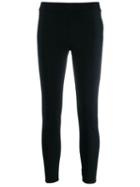 Moncler Cropped Leggings - Black