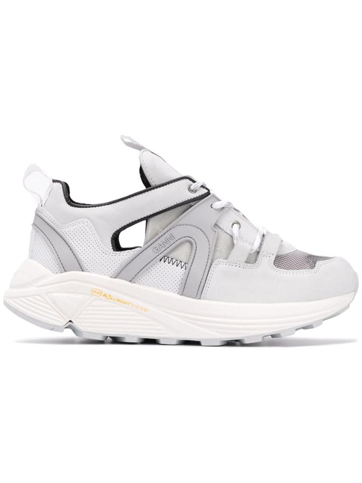 Ganni Tech Sneakers - Grey