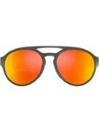 Oakley Forager Aviator Style Sunglasses - Green