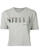 Stella Mccartney Logo Patch T-shirt - Grey