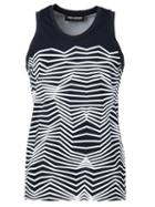 Neil Barrett Graphic Print Tank Top, Men's, Size: Large, Blue, Cotton