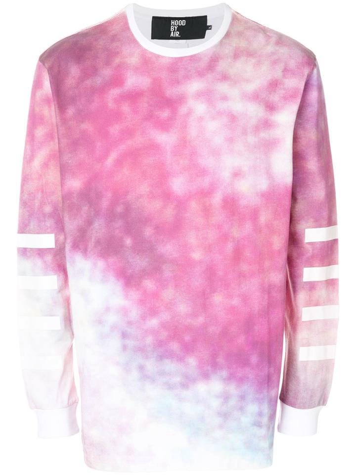 Hood By Air Tie-dye Effect Sweatshirt - Pink & Purple