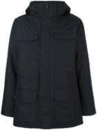 Canada Goose Hooded Zipped Coat, Men's, Size: Xs, Blue, Polyester/feather Down