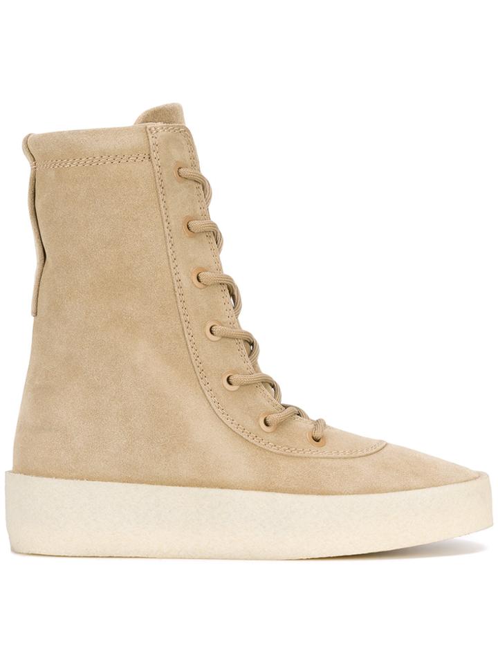 Yeezy Crepe Boots - Nude & Neutrals