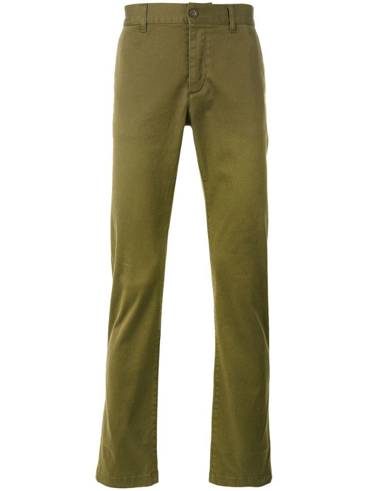 Saint Laurent Classic Slim-fit Chinos - Green