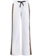 Fendi Ff Stripe Track Trousers - White