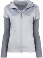Adidas By Stella Mccartney Hooded Zip Jacket - Grey