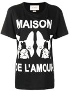 Gucci Maison De L'amour Printed T-shirt - Black