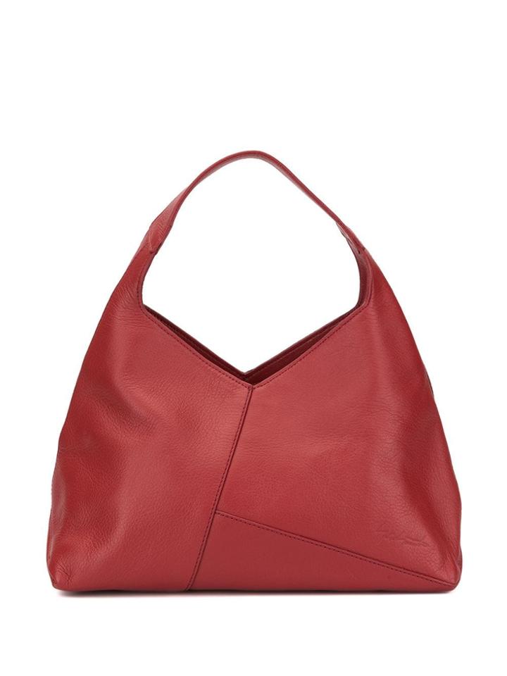 Discord Yohji Yamamoto Mini Polyhedron Tote - Red