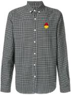 Ami Alexandre Mattiussi Shirt With Smiley Patch - Black