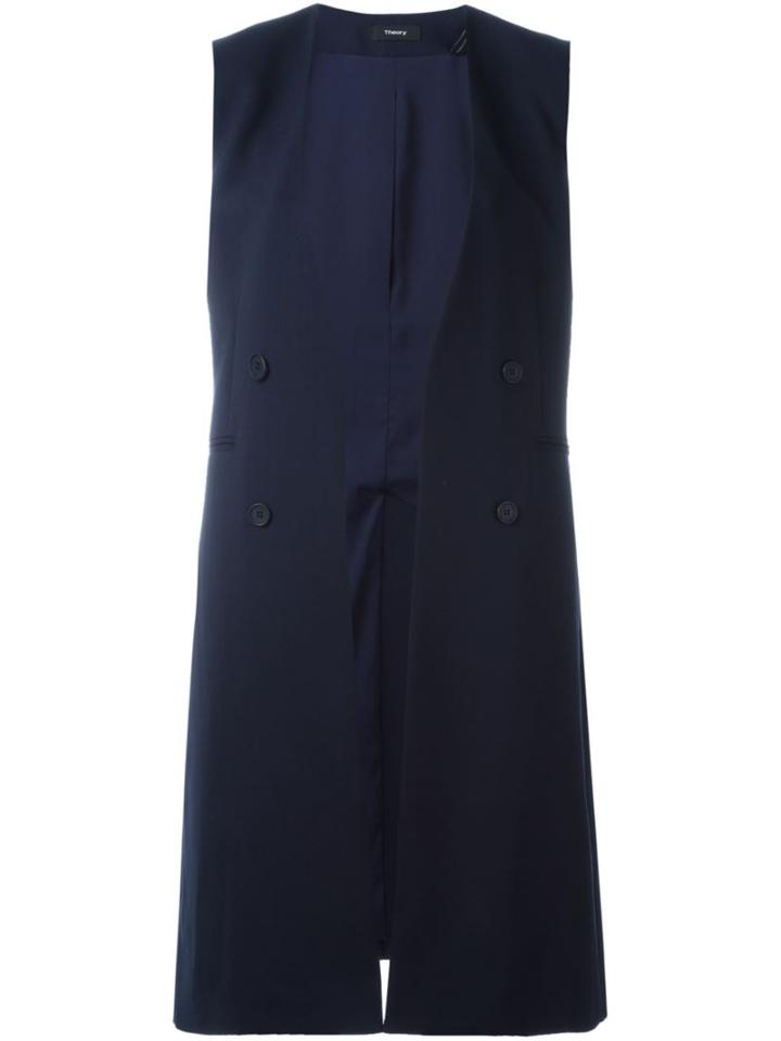 Theory Double Breasted Waistcoat