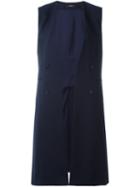 Theory Double Breasted Waistcoat